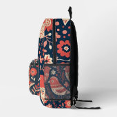 Boho Birds Bedruckter Rucksack (Rechts)