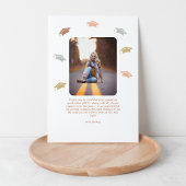 Boho Birds | Foto Abschluss Dankeschön Karte