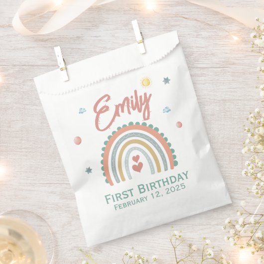 Boho Birthday Magic Geschenktütchen (Ausgeschnitten)