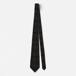 Boho Black Elegant Classy Neck Tie Krawatte