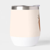 Boho-Blattdesign mit individuelle Name (Links)