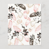 Boho Blätter and Feathers Programs (Rückseite)