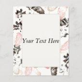 Boho Blätter and Feathers Programs (Vorderseite)