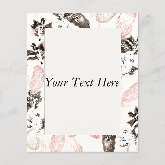 Boho Blätter and Feathers Programs (Vorderseite)