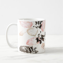 Boho Blätter and Feathers Tasse