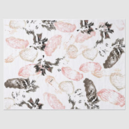 Boho Blätter and Feathers Tissue Seidenpapier