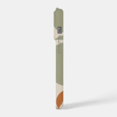 Boho-Blätter-Handyhülle | Moderne Botanik iPhone Hülle (Linke Seite)
