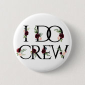 Boho Bling | Bachelorette Brautparty I Crew Button (Vorderseite)