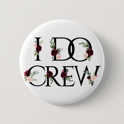 Boho Bling | Bachelorette Brautparty I Crew Button (Vorderseite)