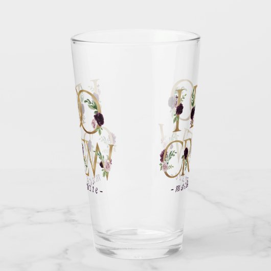 Boho Bling | Bachelorette Brautparty I Crew Glas (Links)