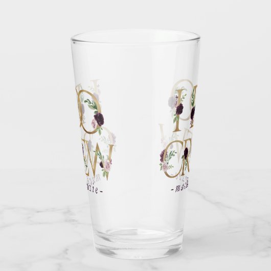 Boho Bling | Bachelorette Brautparty I Crew Glas (Rechts)
