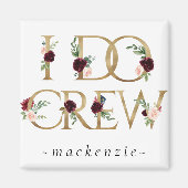 Boho Bling | Bachelorette Brautparty I Crew Magnet (Vorne)