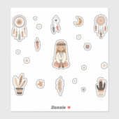 Boho Bliss Aufkleber Collection Pack (Blatt)