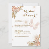 Boho Bliss Bridal Dusche Einladung (Vorderseite)