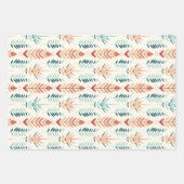 Boho Bliss Herbstlaubs Geschenkpapier Set (Vorderseite 3)