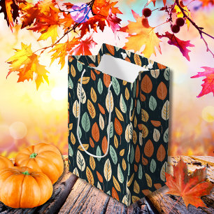 Boho Bliss Herbstlaubs Mittlere Geschenktüte