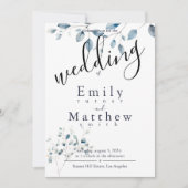 Boho Bliss Wedding Einladung (Vorderseite)