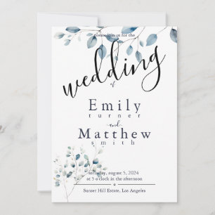 Boho Bliss Wedding Einladung