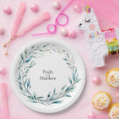 Boho Bliss Wedding Pappteller (Party)