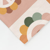 Boho Blocks Floral Fleecedecke (Ecke)