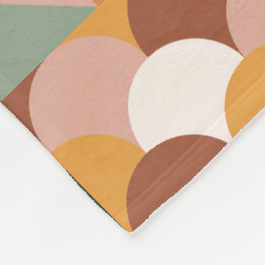 Boho Blocks Floral Fleecedecke (Ecke)