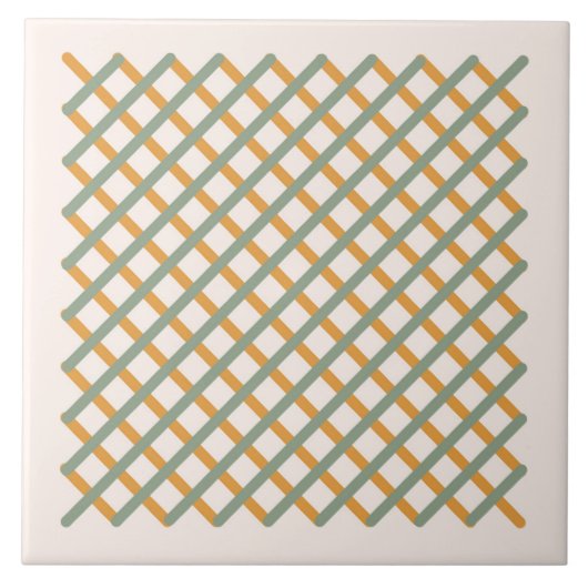 Boho Blocks Floral Fliese (Vorderseite)