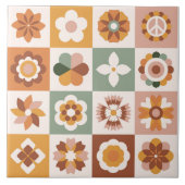 Boho Blocks Floral Fliese (Vorderseite)