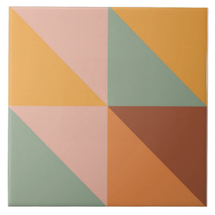 Boho Blocks Floral Fliese