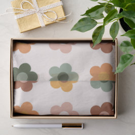 Boho Blocks Floral Seidenpapier