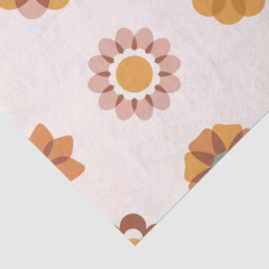 Boho Blocks Floral Seidenpapier (Ausschnitt)