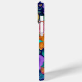 Boho Bloom Mandala Floral iPhone Case (Rückseite / Links)