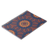 Boho Bloom Mandala Pattern Notizblock (Linke Seite)