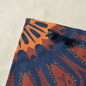 Boho Bloom Mandala Pattern Strandtuch (Beispiel)