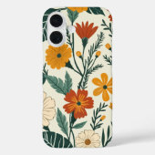 Boho Blooming Case-Mate iPhone Hülle (Rückseite)