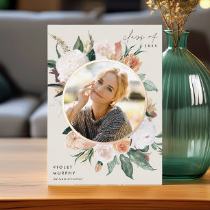 Boho Blooms Ankündigung von Foto-Abschluss