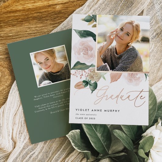 Boho Blooms | Ankündigung von Foto-Abschluss