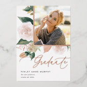 Boho Blooms | Ankündigung von Foto-Abschluss (Vorderseite)