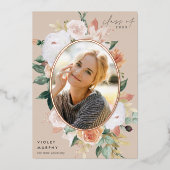 Boho Blooms | Ankündigung von Foto-Abschluss (Vorderseite)