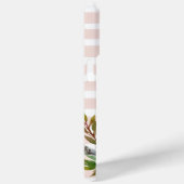 Boho Blooms Blush Stripe Monogram Case-Mate iPhone Hülle (Rückseite / Rechts)