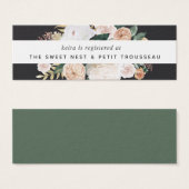 Boho Blooms Bridal Registry Beilagen Karten | Mini (Vorne & Hinten)