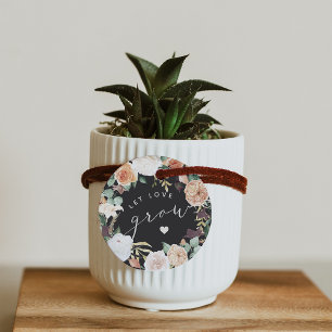 Boho Blooms Ließ Liebe wachsen Pflanze oder Saatgu Geschenkanhänger