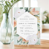 Boho Blooms | Modernes Probe Einladung