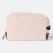 Boho Blooms und Pfeile Mit Monogramm Waschbeutel (Rückseite)