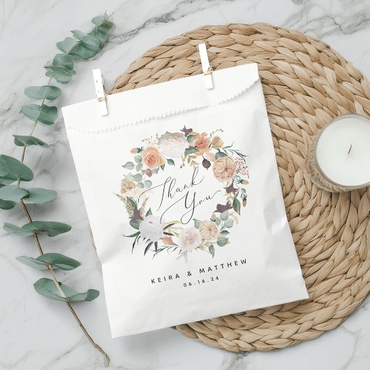 Boho Blooms Wedding oder Event Danke Geschenktütchen