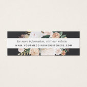 Boho Blooms Wedding Website Beipackkarten einfügen (Vorderseite)