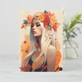 Boho Blossom Elegance (Stehend Vorderseite)