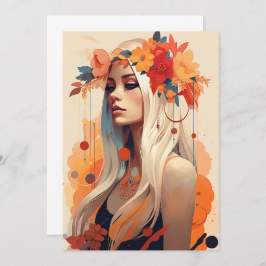 Boho Blossom Elegance (Vorne/Hinten)