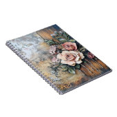 Boho Blossom Spiral Notebook Notizblock (Rechte Seite)