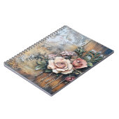 Boho Blossom Spiral Notebook Notizblock (Linke Seite)