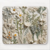 Boho Blossoms Mousepad (Vorne)